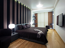 Квартира &laquo;&raquo;, спальня . Фото № 14673, автор ITHAKA Design & Architecture 