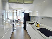 Квартира «», кухня . Фото № 14674, автор ITHAKA Design & Architecture 