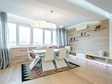 Квартира «», столовая . Фото № 14680, автор Шемуратова Анна