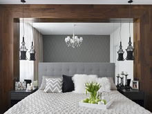 Квартира &laquo;&raquo;, спальня . Фото № 14743, автор Федорова Александра