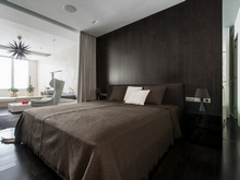 Квартира &laquo;&raquo;, спальня . Фото № 14757, автор Федорова Александра