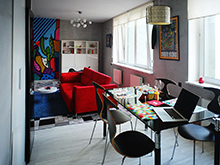 Квартира «Квартира на Молодогвардейской, Москва», столовая . Фото № 14814, автор Савченко Елена