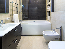 Квартира «», ванная . Фото № 14819, автор Apartment 