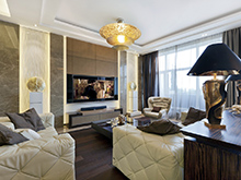 Квартира «», гостиная . Фото № 14869, автор NG-Studio 