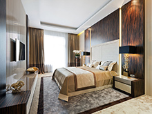 Квартира &laquo;&raquo;, спальня . Фото № 14874, автор NG-Studio 