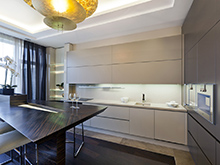 Квартира «», кухня . Фото № 14870, автор NG-Studio 