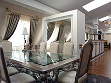 Квартира «», столовая . Фото № 14900, автор Творческая резиденция Вячеслава Гедуева 