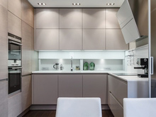 Квартира «», кухня . Фото № 14893, автор NG-Studio 