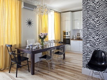 Квартира «», столовая . Фото № 15045, автор Калаева Лина, Файнштейн Инна, KF design 