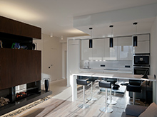 Квартира «», кухня . Фото № 15222, автор SL project 