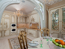 Квартира «», кухня . Фото № 15272, автор Фарносова Наталья