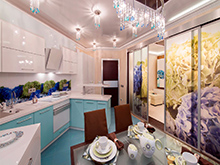 Квартира «», кухня . Фото № 15292, автор Кацьянова Юлия