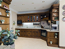 Квартира «», кухня . Фото № 15308, автор Фарносова Наталья