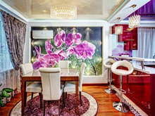 Квартира «», столовая . Фото № 15324, автор Кацьянова Юлия