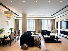 Квартира «», гостиная . Фото № 15365, автор Mill-Studio Studio