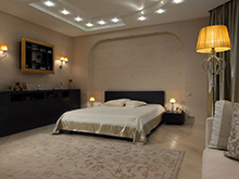 Квартира &laquo;&raquo;, спальня . Фото № 15396, автор Еврострой Менеджмент 