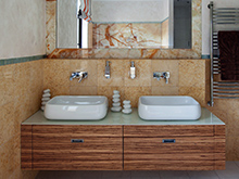 Квартира «», ванная . Фото № 15415, автор Mill-Studio Studio