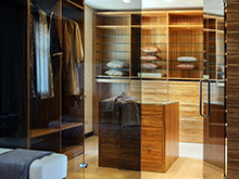Квартира «», гардеробная . Фото № 15417, автор Mill-Studio Studio