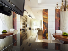 Квартира «», кухня . Фото № 15461, автор Арт-стиль 