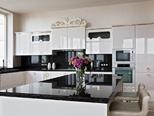 Квартира «», кухня . Фото № 15701, автор D&A Interiors 