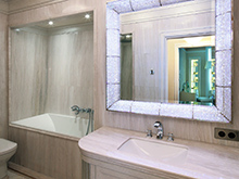 Квартира «», ванная . Фото № 15722, автор Архитектурное бюро FABER GROUP Матвеев