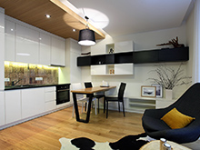 Квартира «», кухня . Фото № 15729, автор Ambraziene Audrone