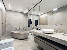 Квартира «», ванная . Фото № 15751, автор Межевова Дина