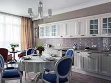 Квартира «», кухня . Фото № 15784, автор Закирова-Сахно Алеся