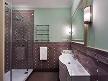 Квартира «», ванная . Фото № 15834, автор Закирова-Сахно Алеся