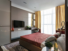 Квартира &laquo;&raquo;, спальня . Фото № 15842, автор Закирова-Сахно Алеся