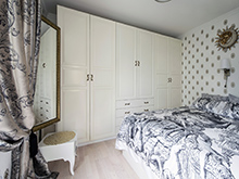 Квартира &laquo;&raquo;, спальня . Фото № 15861, автор Дадиани Мария