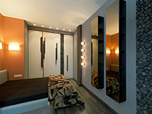 Квартира &laquo;&raquo;, спальня . Фото № 15866, автор Закирова-Сахно Алеся