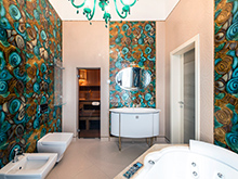 Квартира «», ванная . Фото № 15870, автор APRIORI design 