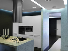 Квартира «», кухня . Фото № 16000, автор Мансуров Сергей