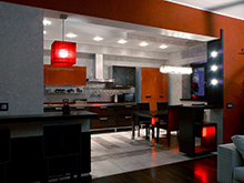 Квартира «», кухня . Фото № 16005, автор Панасовская Ирина