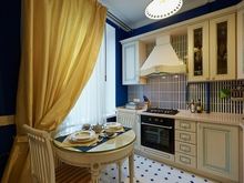 Квартира «», кухня . Фото № 16034, автор Четвертая Дизайн Мастерская 