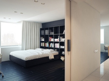 Квартира &laquo;&raquo;, спальня . Фото № 16097, автор Сорочан Дмитрий