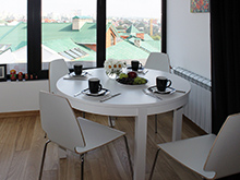 Квартира «», столовая . Фото № 16185, автор Archiplus 