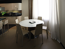 Квартира «Времена года на Петроградке», столовая . Фото № 16245, автор Fisheye Architecture & Design   Александр