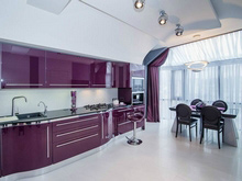 Квартира «», кухня . Фото № 16382, автор IConcept 