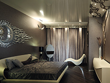 Квартира &laquo;&raquo;, спальня . Фото № 16429, автор Дышлова Наталья