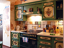 Квартира «», кухня . Фото № 16443, автор Катюшин Алексей