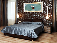 Квартира &laquo;&raquo;, спальня . Фото № 16524, автор Таран Виктория