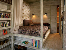 Квартира &laquo;&raquo;, спальня . Фото № 16744, автор Розенберг Алексей