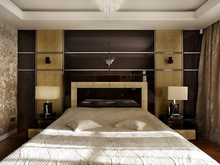 Квартира &laquo;&raquo;, спальня . Фото № 16751, автор АвКубе 