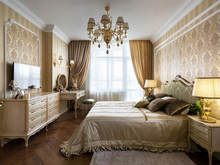 Квартира &laquo;&raquo;, спальня . Фото № 17120, автор Закирова-Сахно Алеся