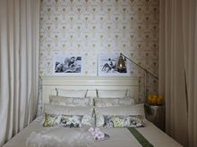 Квартира &laquo;&raquo;, спальня . Фото № 17178, автор Atelier Interior 