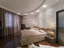 Квартира &laquo;&raquo;, спальня . Фото № 17246, автор Уютная квартира Наталья