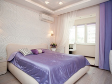 Квартира &laquo;&raquo;, спальня . Фото № 17302, автор Декотренд 