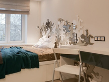 Квартира &laquo;&raquo;, спальня . Фото № 17411, автор Хованская Ольга